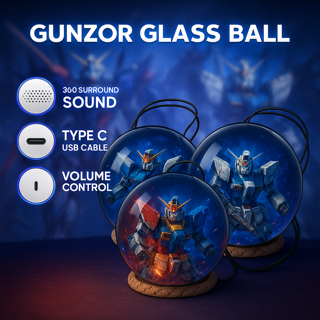 GUNZOR® VIDEO GLASS BALL