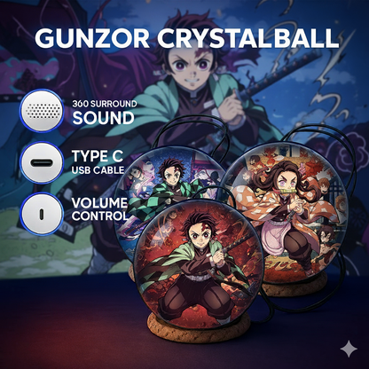GUNZOR® VIDEO CRYSTAL BALL